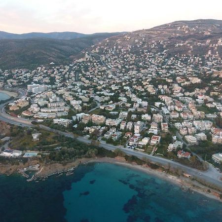 Saronida Summer Studio With Breathtaking View Lagonisi Dış mekan fotoğraf