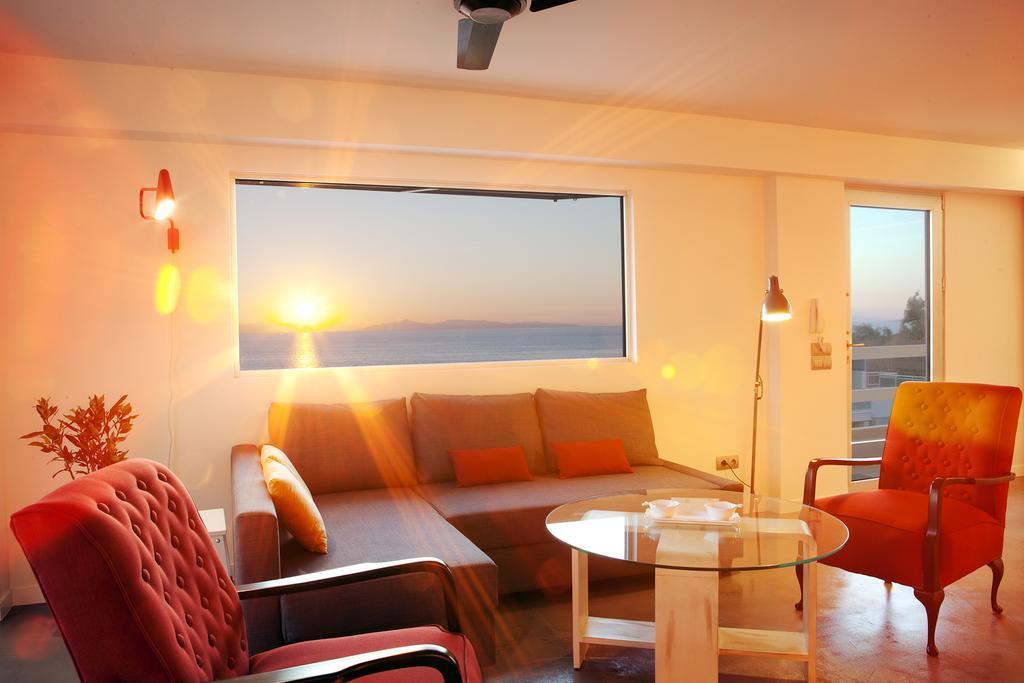 Saronida Summer Studio With Breathtaking View Lagonisi Dış mekan fotoğraf