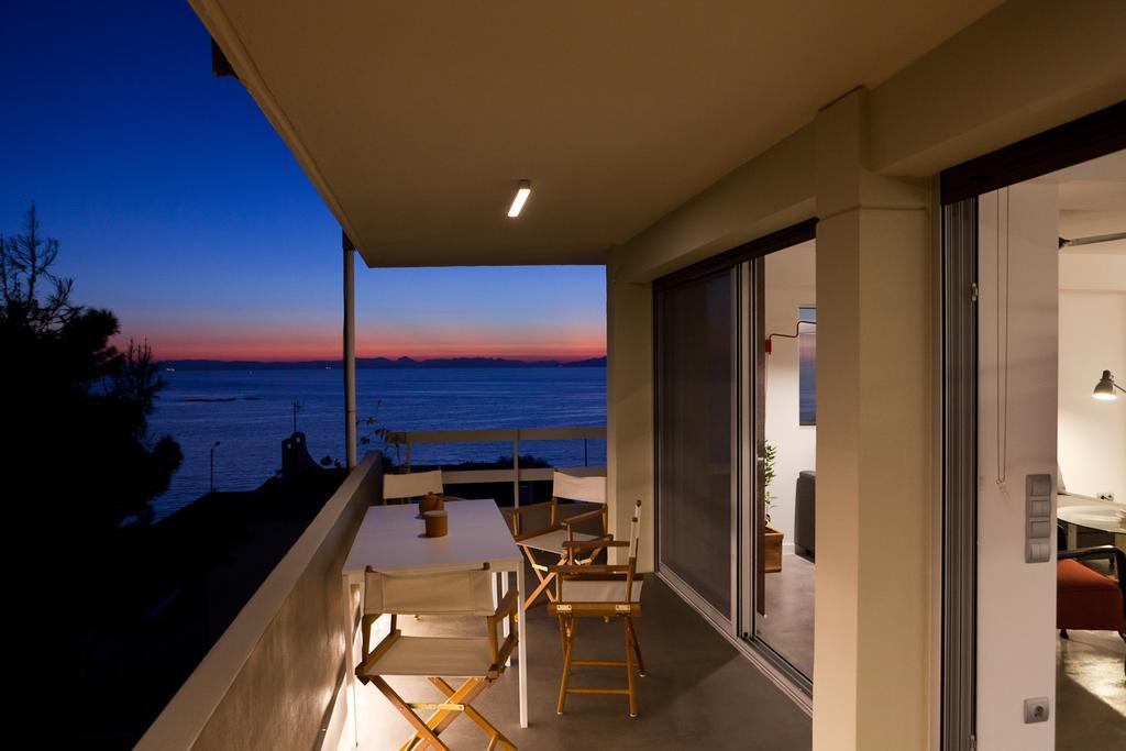 Saronida Summer Studio With Breathtaking View Lagonisi Dış mekan fotoğraf